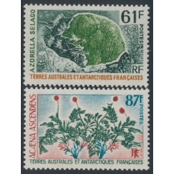 FRANCE / TAAF - 1973 Sub-Polar Plants set of 2, MNH – Michel # 83-84