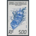 FRANCE / TAAF - 1983 5Fr blue/black Lady Frankin, MNH – Michel # 181