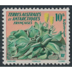 FRANCE / TAAF - 1958 10Fr Kerguelen Cabbage, MNH – Michel # 13