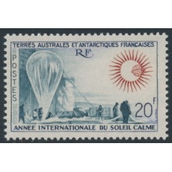 FRANCE / TAAF - 1963 20Fr Year of the Quiet Sun, MNH – Michel # 29