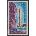 FRANCE / TAAF - 1966 25Fr Communications Tower, MNH – Michel # 37