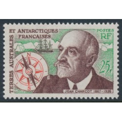FRANCE / TAAF - 1961 25Fr Jean Charcot, MNH – Michel # 24