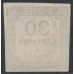 FRANCE - 1878 30c black Postage Due, imperforate, used – Michel # P8