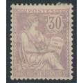 FRANCE - 1902 30c pale violet Droits de l’Homme, MH – Michel # 106