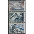 FRANCE - 1956 Technical Research set of 3, MNH – Michel # 1106-1108