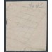 FRANCE - 1850 40c orange Cérès, imperforate, used – Michel # 5a