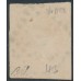 FRANCE - 1870 40c orange Cérès (Bordeaux printing), imperforate, used – Michel # 43a