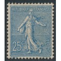 FRANCE - 1903 25c blue Semeuse, MH – Michel # 111