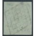 FRANCE - 1850 15c green Cérès, imperforate, used – Michel # 2a