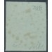 FRANCE - 1870 5c green Cérès (Bordeaux printing), imperforate, used – Michel # 39a