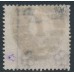 GREAT BRITAIN - 1865 6d deep lilac QV, inverted Emblems watermark, plate 5, used – SG # 96Wi