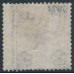 GREAT BRITAIN - 1864 6d lilac QV, inverted Emblems watermark, plate 4, used – SG # 85Wi