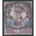 GREAT BRITAIN - 1887 5d dull purple/blue QV Jubilee issue, die I, used – SG # 207