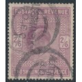 GREAT BRITAIN - 1905 2/6 dull purple KEVII definitive (chalk surfaced), used – SG # 262