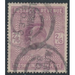 GREAT BRITAIN - 1905 2/6 dull purple KEVII definitive (chalk surfaced), used – SG # 262