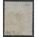 GREAT BRITAIN - 1854 1d red-brown QV, plate 197, check letters MF, used – SG # 17 (C1e)