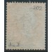 GREAT BRITAIN - 1854 1d red-brown QV, plate 202, check letters FF, used – SG # 17 (C1)