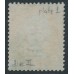 GREAT BRITAIN - 1855 1d red-brown QV, plate 1, check letters DJ, used – SG # 24 (C3)