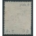 GREAT BRITAIN - 1855 1d red-brown QV, plate 4, check letters CF, used – SG # 21 (C4)