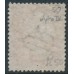 GREAT BRITAIN - 1861 1d red QV, plate 50, check letters DK, used – SG # 42