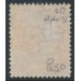 GREAT BRITAIN - 1861 1d red QV, plate 50, check letters CE, used – SG # 42
