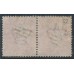 GREAT BRITAIN - 1857 1d red QV, plate 52, pair KG+KH, used – SG # 38 (C10)