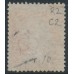 GREAT BRITAIN - 1854 1d red-brown QV, plate R2, check letters MC, used – SG # 22 (C2)