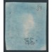 GREAT BRITAIN - 1843 1d red-brown QV, plate 33, check letters IK, used – SG # 8