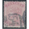 GREAT BRITAIN - 1880 2d pale rose QV, Imperial Crown watermark, used – SG # 168