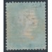 GREAT BRITAIN - 1858 2d blue QV, plate 7, inverted watermark, check letters SJ, used – SG # 45Wi (G2d)