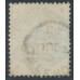 GREAT BRITAIN - 1883 1/- dull green QV, crown watermark, used – SG # 196