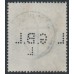 GREAT BRITAIN - 1883 10/- ultramarine QV, anchor watermark, private perfin, used – SG # 183