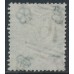 GREAT BRITAIN - 1856 1/- green QV, Emblems watermark, used – SG # 72