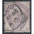 GREAT BRITAIN - 1883 1½d lilac QV, crown watermark, used – SG # 188