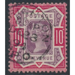 GREAT BRITAIN - 1890 10d dull purple/carmine QV Jubilee issue, used – SG # 210