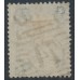 GREAT BRITAIN - 1856 1/- pale green QV, Emblems watermark, used – SG # 73