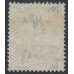 GREAT BRITAIN - 1865 1/- green QV, Emblems watermark, plate 4, used – SG # 101