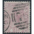 GREAT BRITAIN - 1875 2½d rosy mauve QV, Anchor watermark, plate 2, used – SG # 139