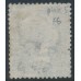 GREAT BRITAIN - 1855 2d blue QV, perf. 14, plate 5, check letters DA, used – SG # 34