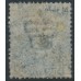 GREAT BRITAIN - 1869 2d deep blue QV, plate 14, check letters SF, used – SG # 47