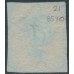 GREAT BRITAIN - 1841 1d red-brown QV, plate 21, check letters FG, used – SG # 8