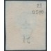 GREAT BRITAIN - 1841 1d red-brown QV, plate 21, check letters OG, used – SG # 8