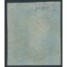 GREAT BRITAIN - 1841 2d blue QV, imperf., plate 3, check letters KF, used – SG # 14