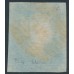 GREAT BRITAIN - 1849 2d blue QV, imperf., plate 4, check letters PF, used – SG # 14