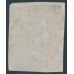 GREAT BRITAIN - 1843 1d red-brown QV, plate 39, '9' Maltese Cross cancel – SG # 8ui