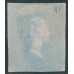 GREAT BRITAIN - 1843 1d red-brown QV, plate 41, '1' Maltese Cross cancel – SG # 8ua