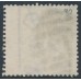 GREAT BRITAIN - 1862 1/- green QV, Emblems watermark, plate 1, used – SG # 90