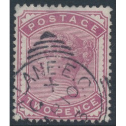 GREAT BRITAIN - 1880 2d deep rose QV, Imperial Crown watermark, used – SG # 168a