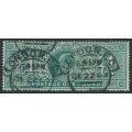 GREAT BRITAIN - 1902 £1 deep dull blue-green KEVII definitive, used – SG # 266