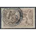 GREAT BRITAIN - 1918 2/6 pale brown Sea Horses (Bradbury, Wilkinson), used – SG # 415a
